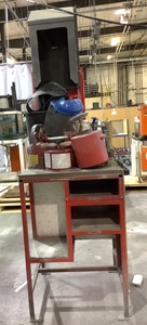 lot 121 image: Table With Tag Out Station