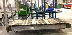 lot 1385 image: Vintage Warehouse Cart