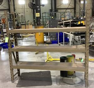 lot 1044 image: Steel Shelving