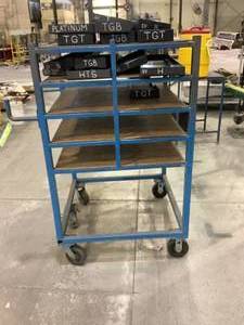 lot 1227 image: Material Cart