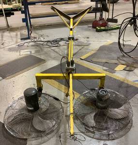 lot 827 image: Overhead Fans