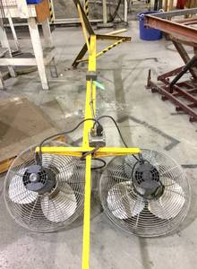 lot 828 image: Overhead Fans