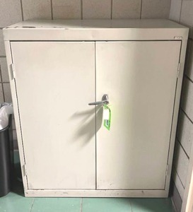 lot 1017 image: Metal Cabinet