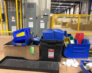 lot 1160 image: Parts Bins