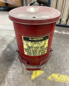 lot 2062 image: Oily Waste Can