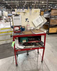 lot 1347 image: Workstation Cart