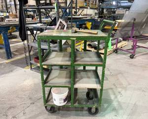 lot 1292 image: Mobile Storage Cart