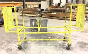 lot 1280 image: Rolling Material Cart
