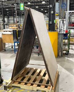 lot 2628 image: Large Two Sided Sign