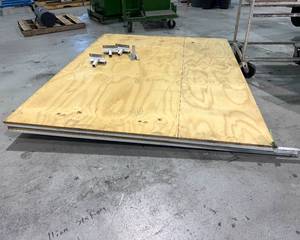 lot 2629 image: 6 Ft Plywood Dividers