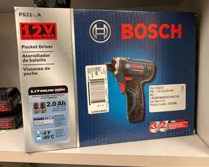 lot 250 image: Bosch 12V Pocket Driver