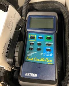 lot 247 image: Extech Light Meter, Anemometer