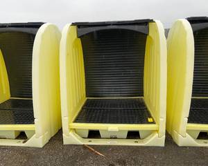 lot 1009B image: Covered Spill Containment w Drain