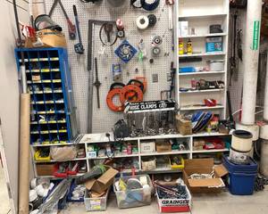 lot 674 image: Parts And Hardware Contents