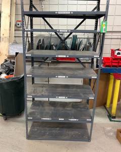 lot 1199 image: Garage Shelving