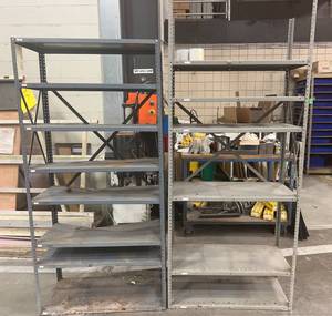 lot 1185 image: 6 Ft Storage Racks
