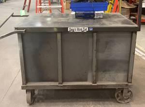 lot 1384 image: Material Cart