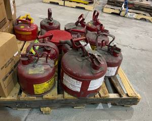 lot 2031 image: Safety Cans