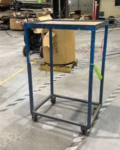 lot 1212 image: Blue Shop Cart