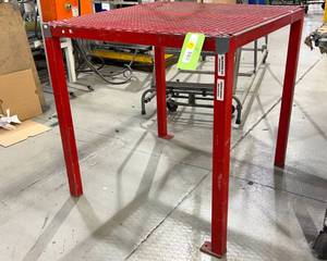 lot 1039 image: Steel Work Table