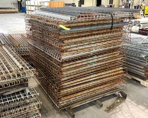 lot 933 image: Pallet Rack Grates 4 ft