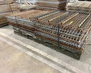 lot 934 image: Pallet Rack Grates 2 stacks