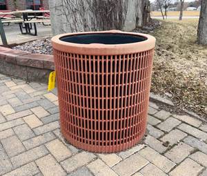 lot 1805 image: Outdoor Metal Planter