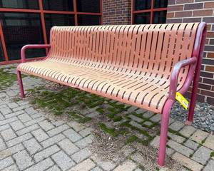 lot 1807 image: Outdoor Bench