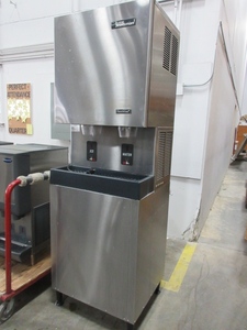 lot 110 image: SCOTSMAN TOUCH FREE ICE AND WATER DISPENSING MACHINE