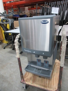 lot 111 image: FOLLETT SYMPHONY PLUS SERIES NUGGET ICE AND WATER DISPENSER