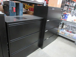 lot 602 image: HERMAN MILLER MERIDIAN LATERAL FILES