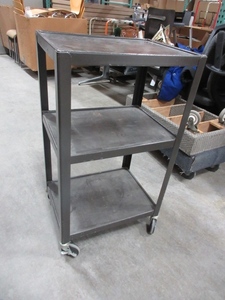 lot 161 image: HWC METAL ROLLING CART
