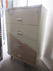 lot 607 image: FIREKING, FIREPROOF, LATERAL FILE CABINETS