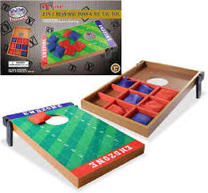 2 in 1  Bean Bag Toss & Tic Tac Toe