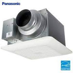 Panasonic WhisperGreen Select Pick-A-Flow 5080 or 110 CFM Quiet Exhaust Fan, Flex-Z Fast bracket  dual 4 or 6 in. duct adapter