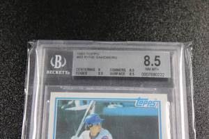1983 Topps Ryne Sandberg #83 BGS 8.5 Rookie Card