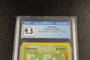 Pokemon 2002 Neo Destiny 1st Edition Venonat #90105 CGC 9.5