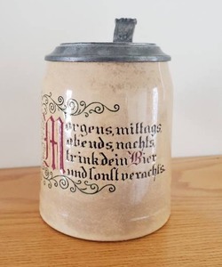 lot 12 image: German Charles Zoller 12L. Stein