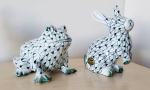 lot 91 image: Two Figurines By Andrea Sadek
