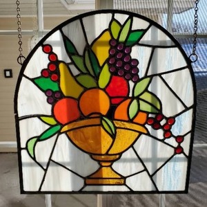 lot 262 image: Stained Glass Art