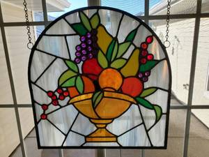 lot 265 image: Stained Glass Art