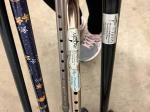 Lot of Elderly Assist, Short Term Recovery or Senior Care Patient Walking Mobility Canes