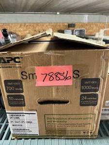 MSRP $700 NEW OPEN BOX&nbspAPC Smart-UPS SMT1500C with SmartConnect&nbspDesigned for servers, point-of-sale, routers, switches, hubs, and other network devices...