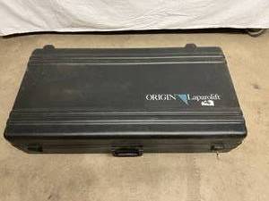 Origin Laparolift Large Size Locking Hard Side Case With Foam Insert &amp Rolling Wheels Includes Keys