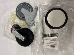Lot of 3 Caster Wheels - Appear New