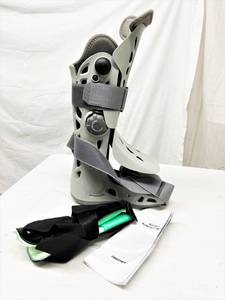 MSRP $200 Aircast AirSelect Elite Walker Brace Foot Ankle Support Walking Boot - Size Small - Like New Condition Includes Extra Ankle Brace See Youtube As To How This Air Adjust Boot Works