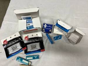 Large Lot of New Stainless Steel Double Edge Blades - These Are Not Cheap