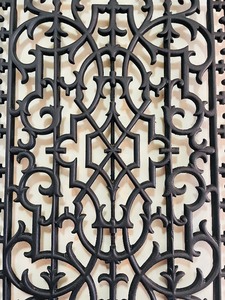 lot 53 image: Cast Iron Wall Decor