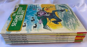 lot 357 image: The Sesame Street Library Volumes 1 through 7