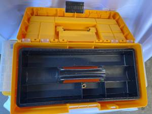 lot 361 image: 2 Plastic Tool Boxes